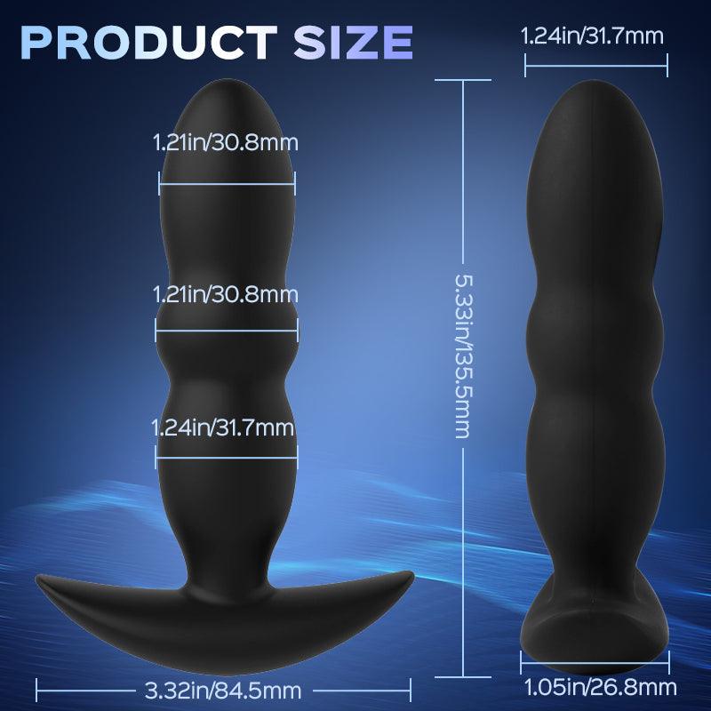 Pablo - Remote Control Thrusting Prostate Massager Butt Plug - Xoxomoving