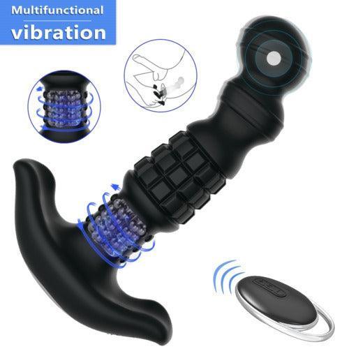 Particle Rotation Bead 10 Vibration Prostate Stimulator - Xoxomoving