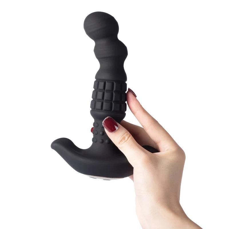 Pineapple Man Prostate Massager - Rolling Bead Vibrations for Ultimate Pleasure - Xoxomoving