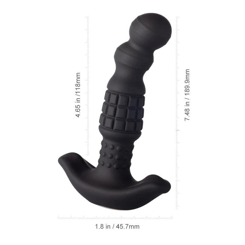 Pineapple Man Prostate Massager - Rolling Bead Vibrations for Ultimate Pleasure - Xoxomoving