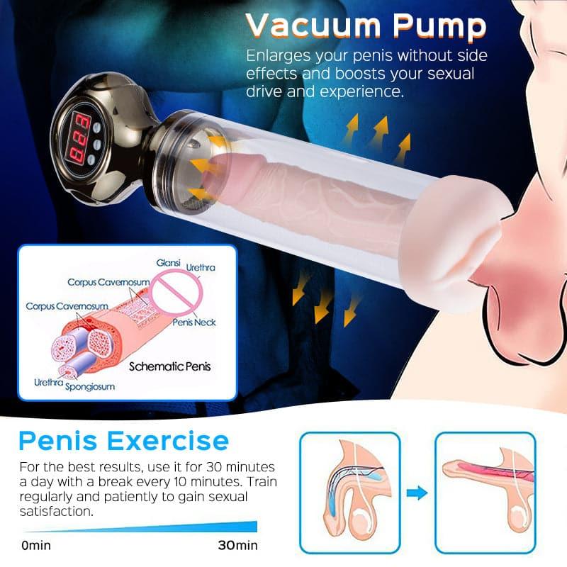 Pipe - Automatic Electric Penis Enlarger Pump - Xoxomoving