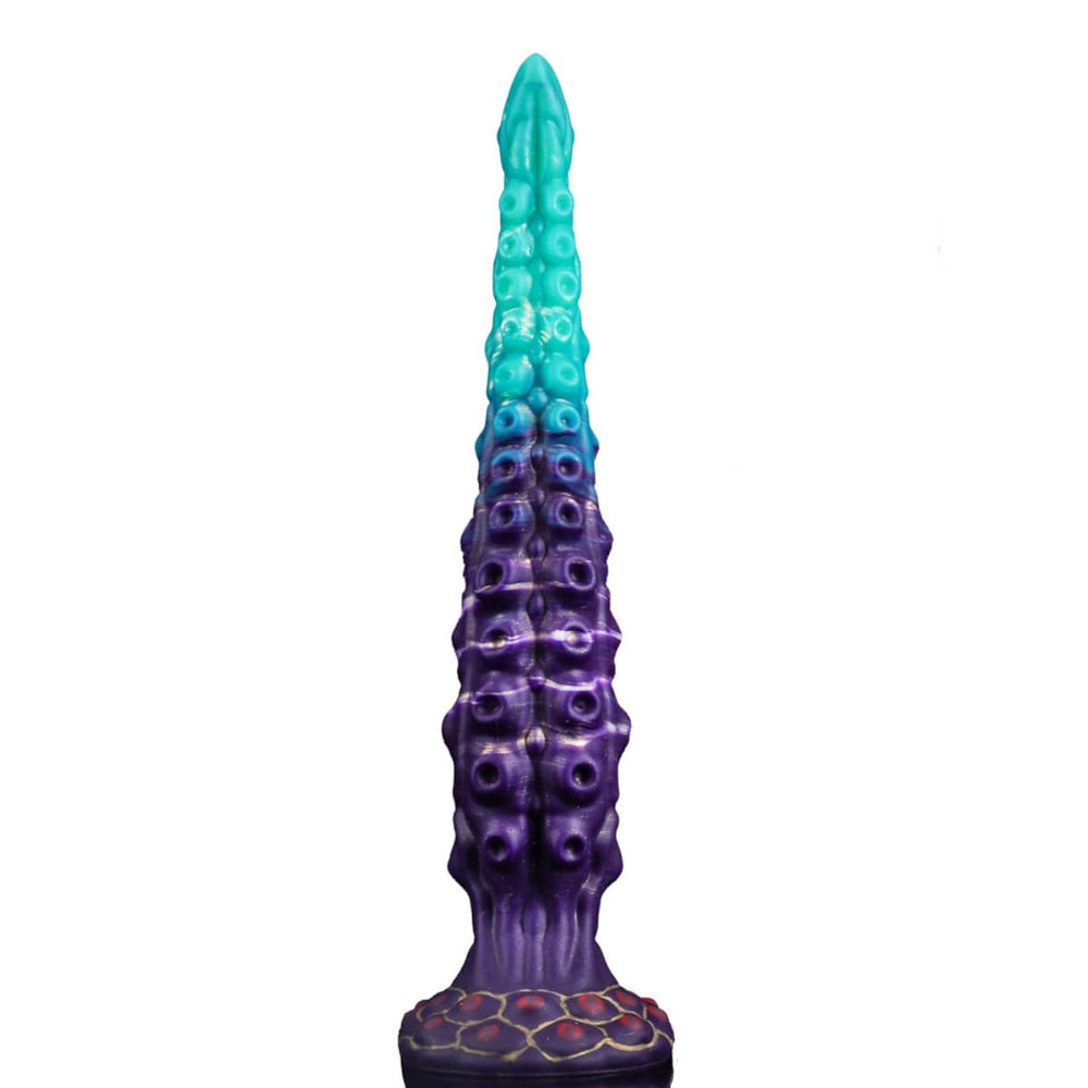Tentacle Dildo  13.78 inch Fantasy Silicone Toy with Suction Cups  Long Deep Dildo Xoxomoving