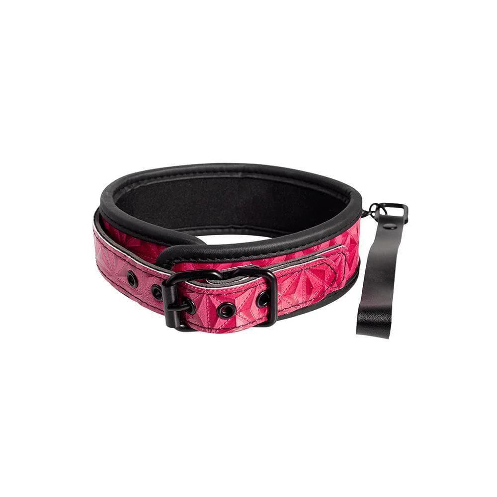 Power Play Collar & Leash - Pink - Xoxomoving