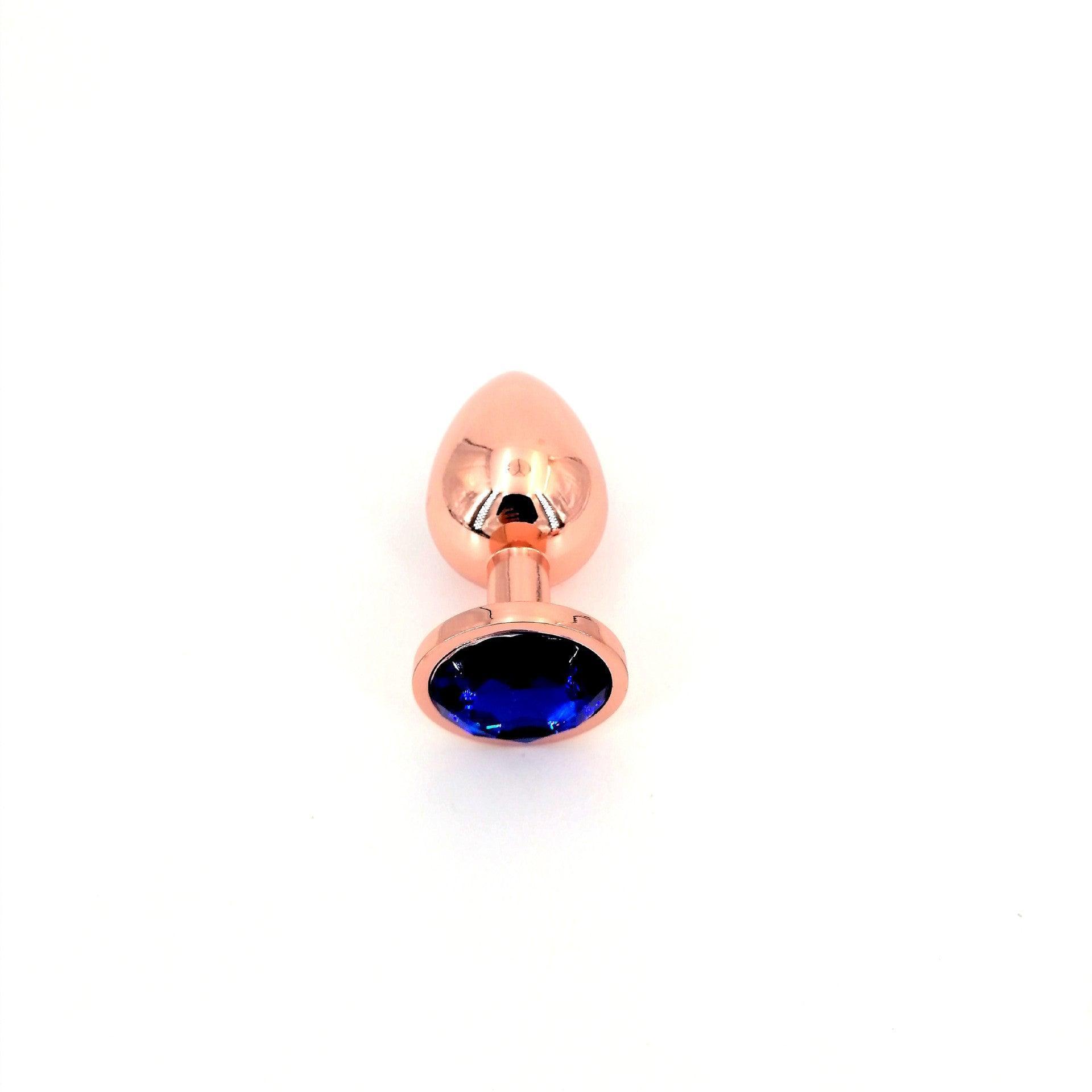 Prism Pleasure Plugs - Metal Butt Plugs with Gemstone Accent - Xoxomoving