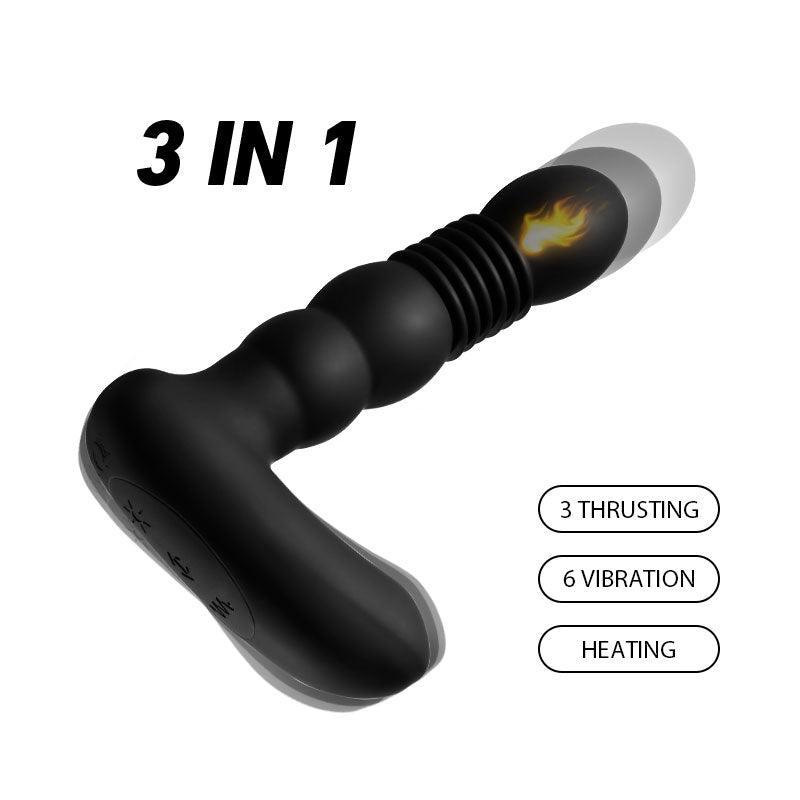 Prostate King 3 IN 1 6 Vibration 3 thrusting Heating Prostate Massage - Xoxomoving