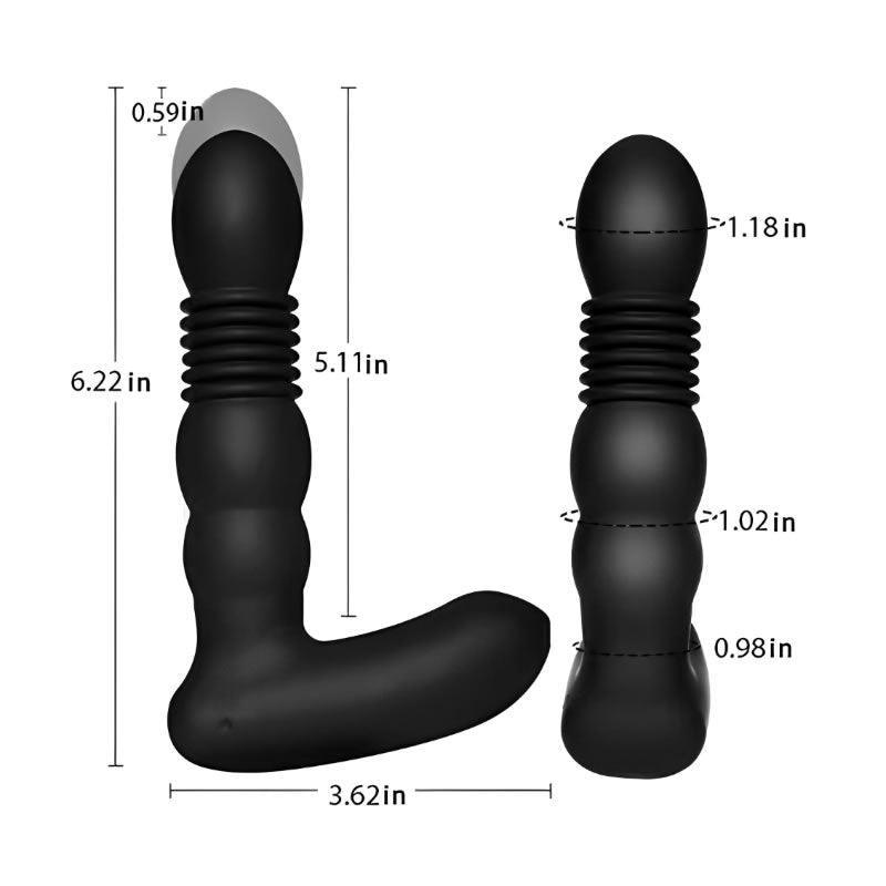 Prostate King 3 IN 1 6 Vibration 3 thrusting Heating Prostate Massage - Xoxomoving