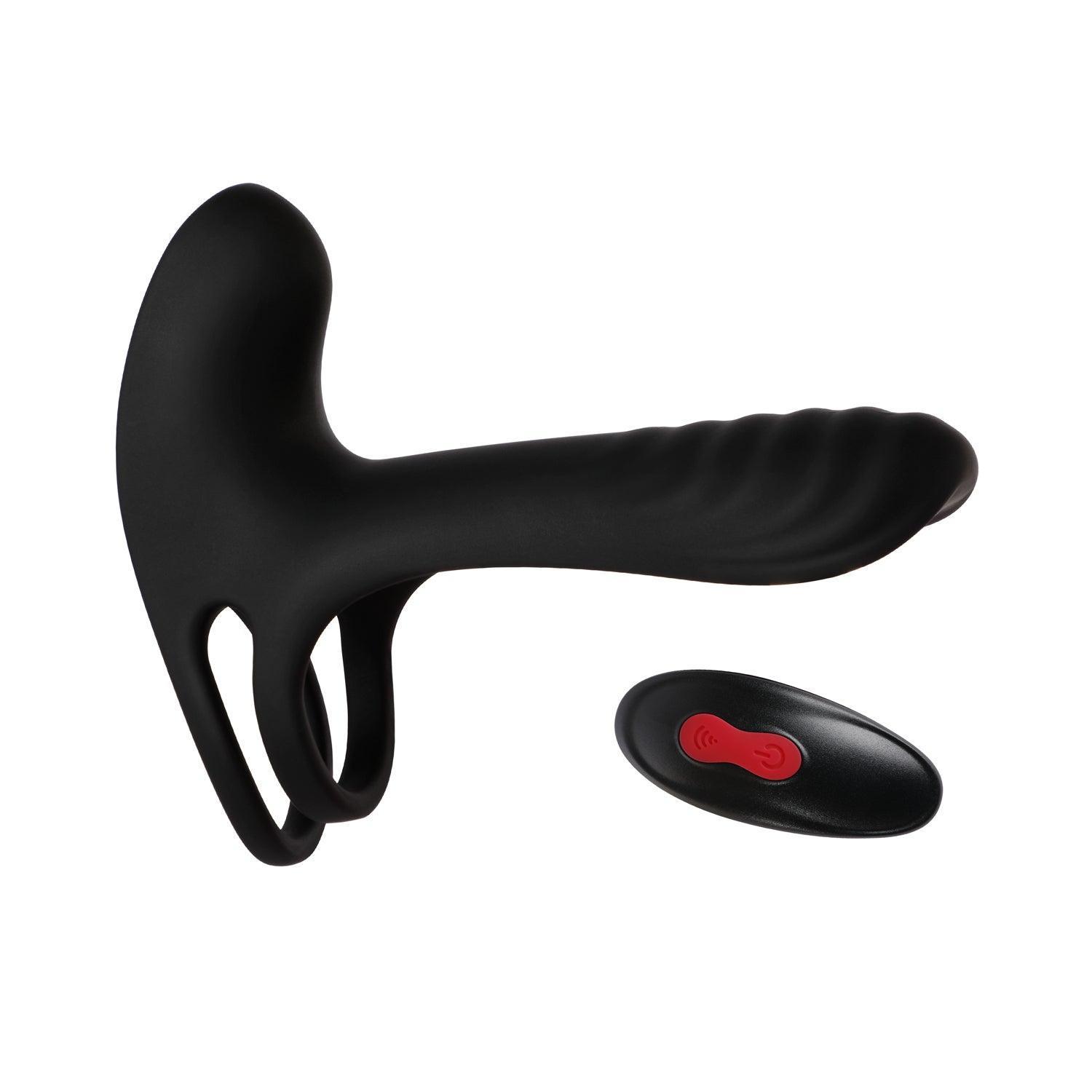 Pulse Vibrating Penis Sleeve with Remote - Intense Pleasure Enhancer - Xoxomoving