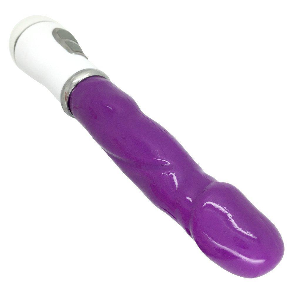 Purple Vibrating Dildo - Xoxomoving