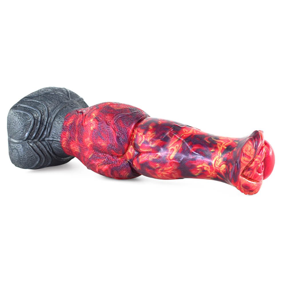 Pyrois 9 Inch Silicone Horse Dildo with Knot Xoxomoving