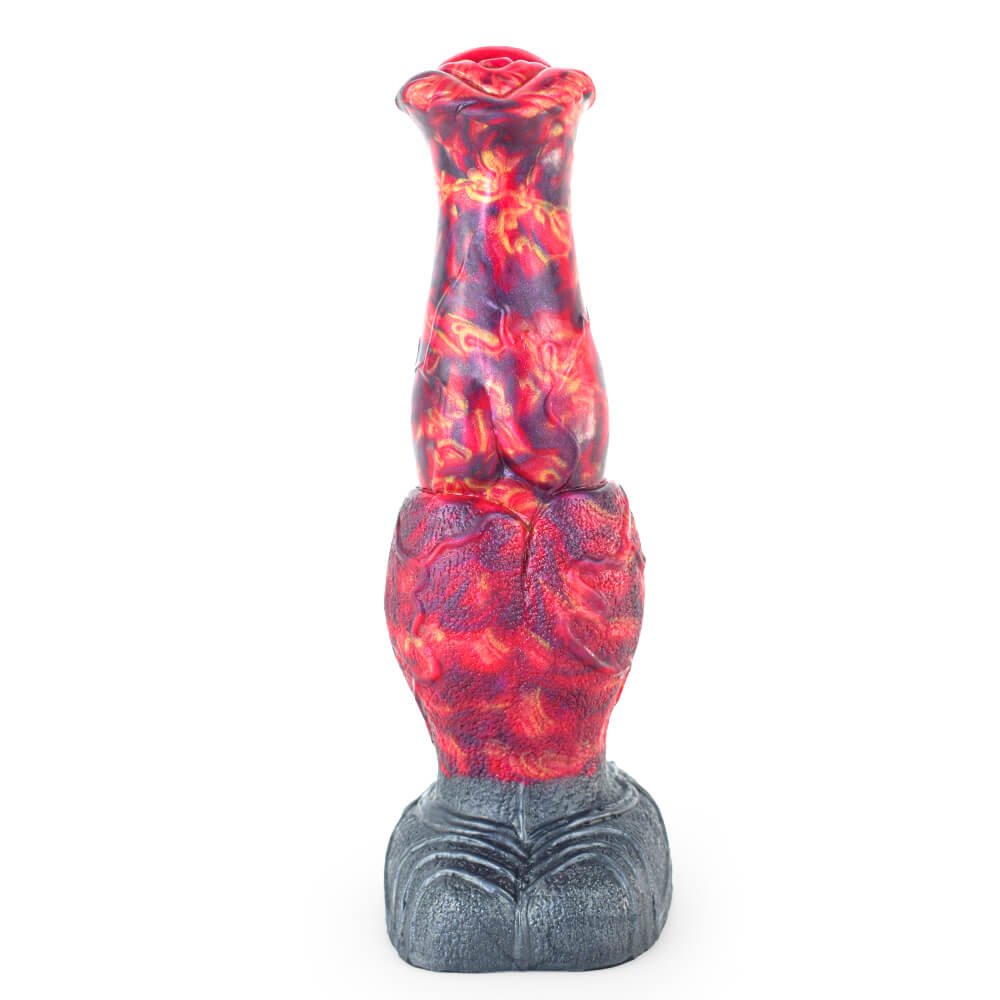 Pyrois 9 Inch Silicone Horse Dildo with Knot Xoxomoving