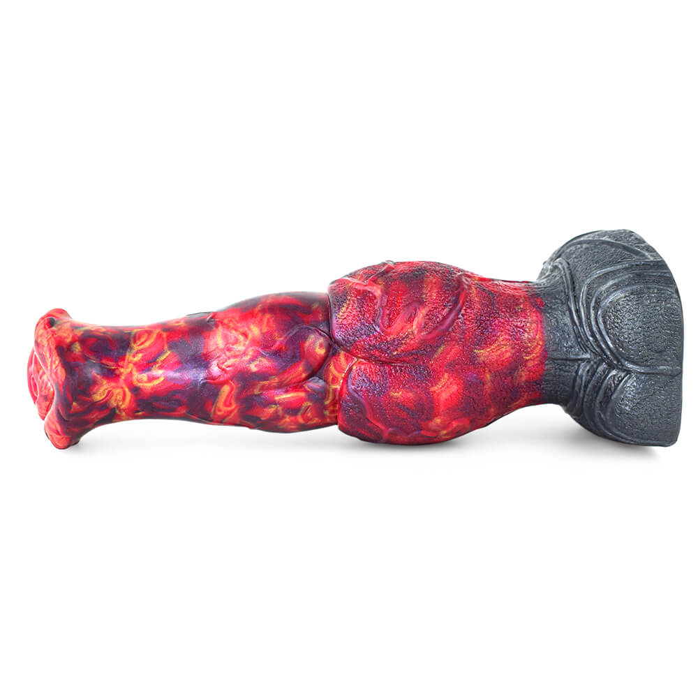 Pyrois 9 Inch Silicone Horse Dildo with Knot Xoxomoving