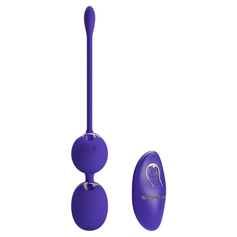 Quiver vibrating spheres Remote control egg vibrator - Xoxomoving