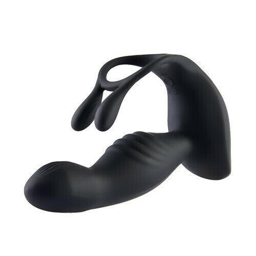 Rabbit Ears - 10 Vibrating Heating Remote Control Prostate Massage Anal Vibrator - Xoxomoving