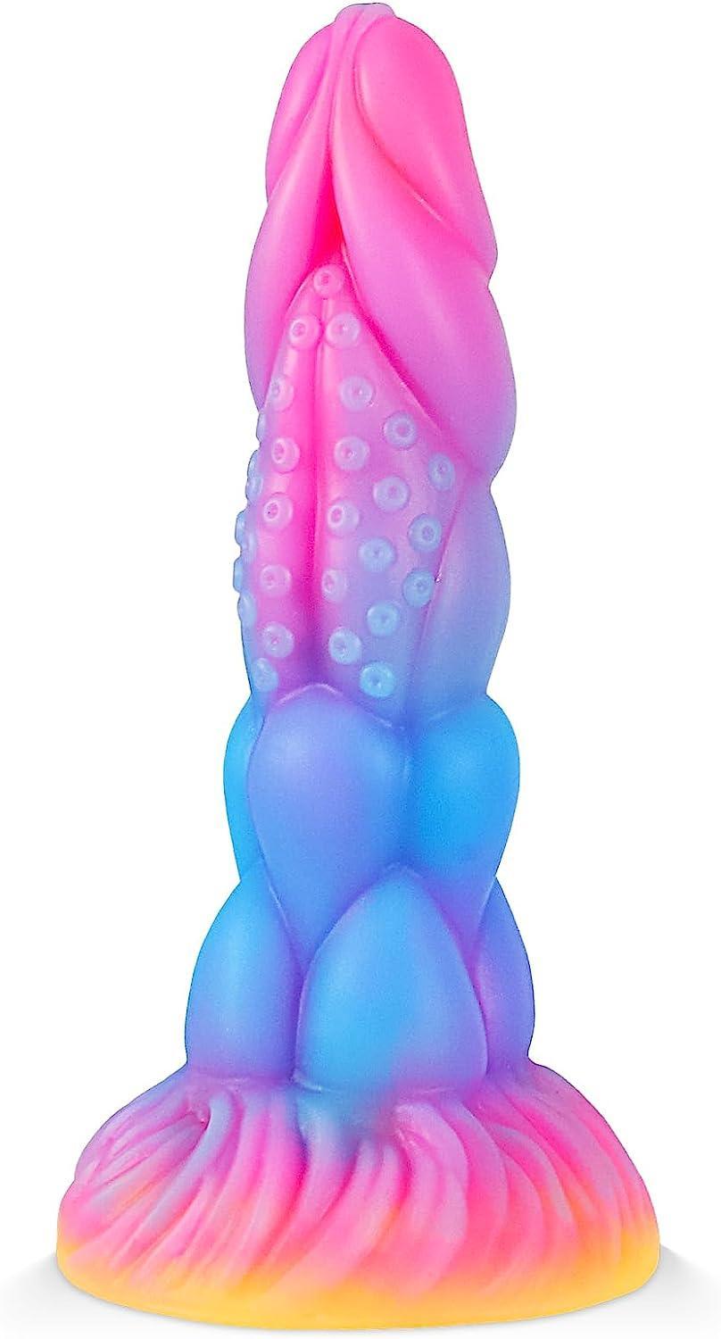 Realistic Monster Silicone Dildo for Women-8.3 inch Anal Dildos Huge Thick Dildo with Strong Suction Cup - Xoxomoving