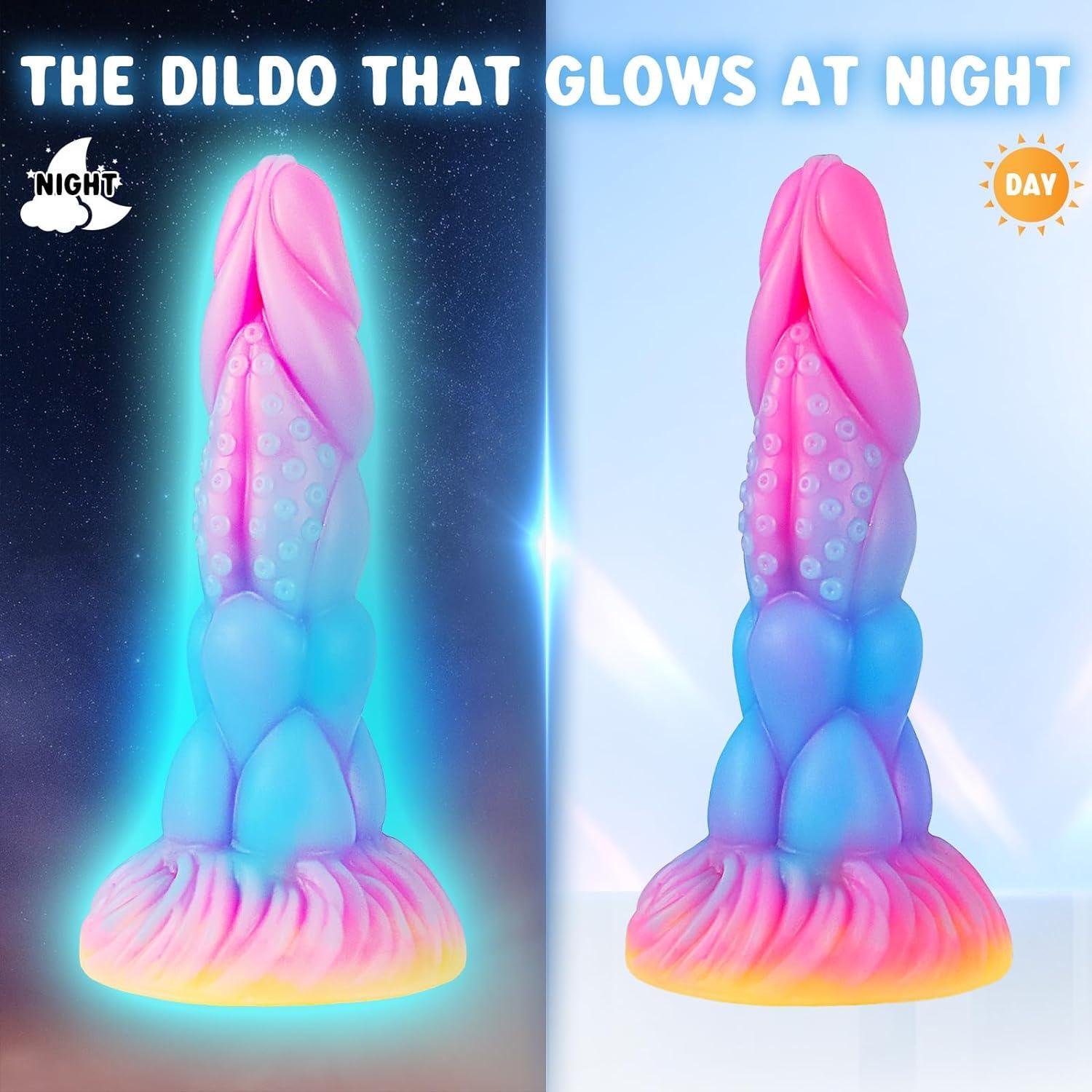 Realistic Monster Silicone Dildo for Women-8.3 inch Anal Dildos Huge Thick Dildo with Strong Suction Cup - Xoxomoving