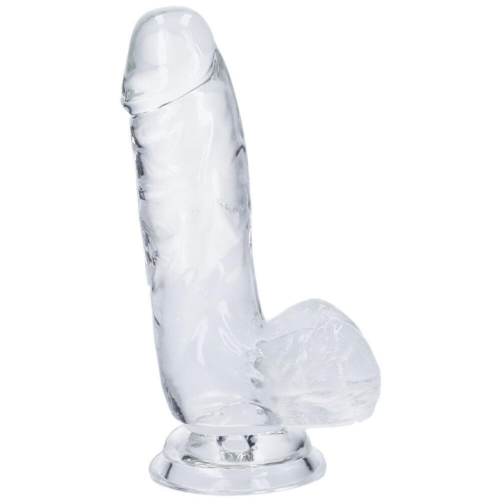 Realistic Suction Cup Dildo with Balls - Xoxomoving