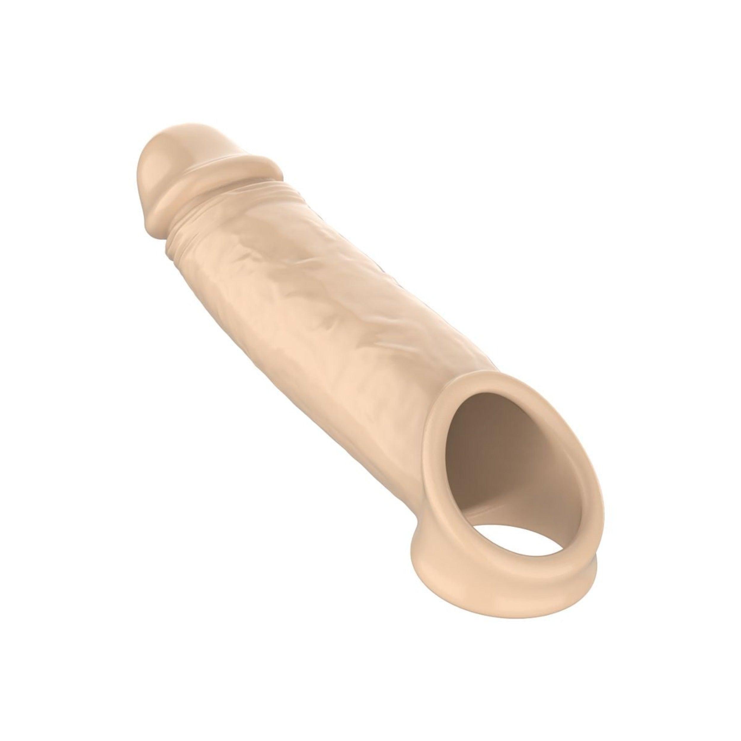 Realistic Textured Penis Sleeve- Available in two options! - Xoxomoving