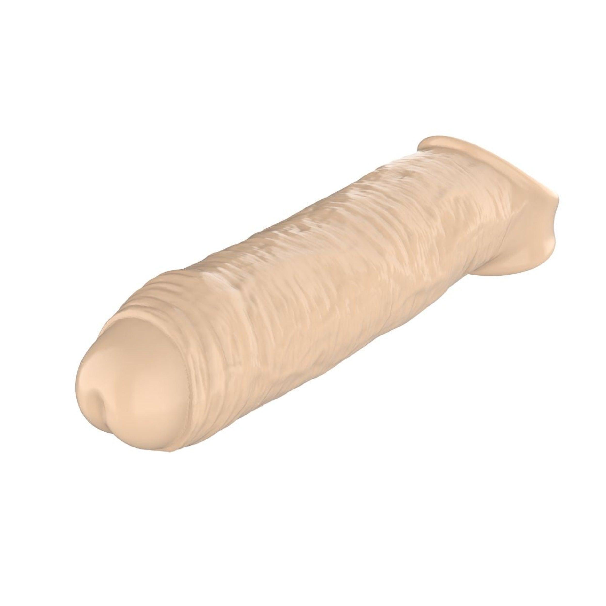 Realistic Uncircumcised Penis Extender - Available in Two Options! - Xoxomoving