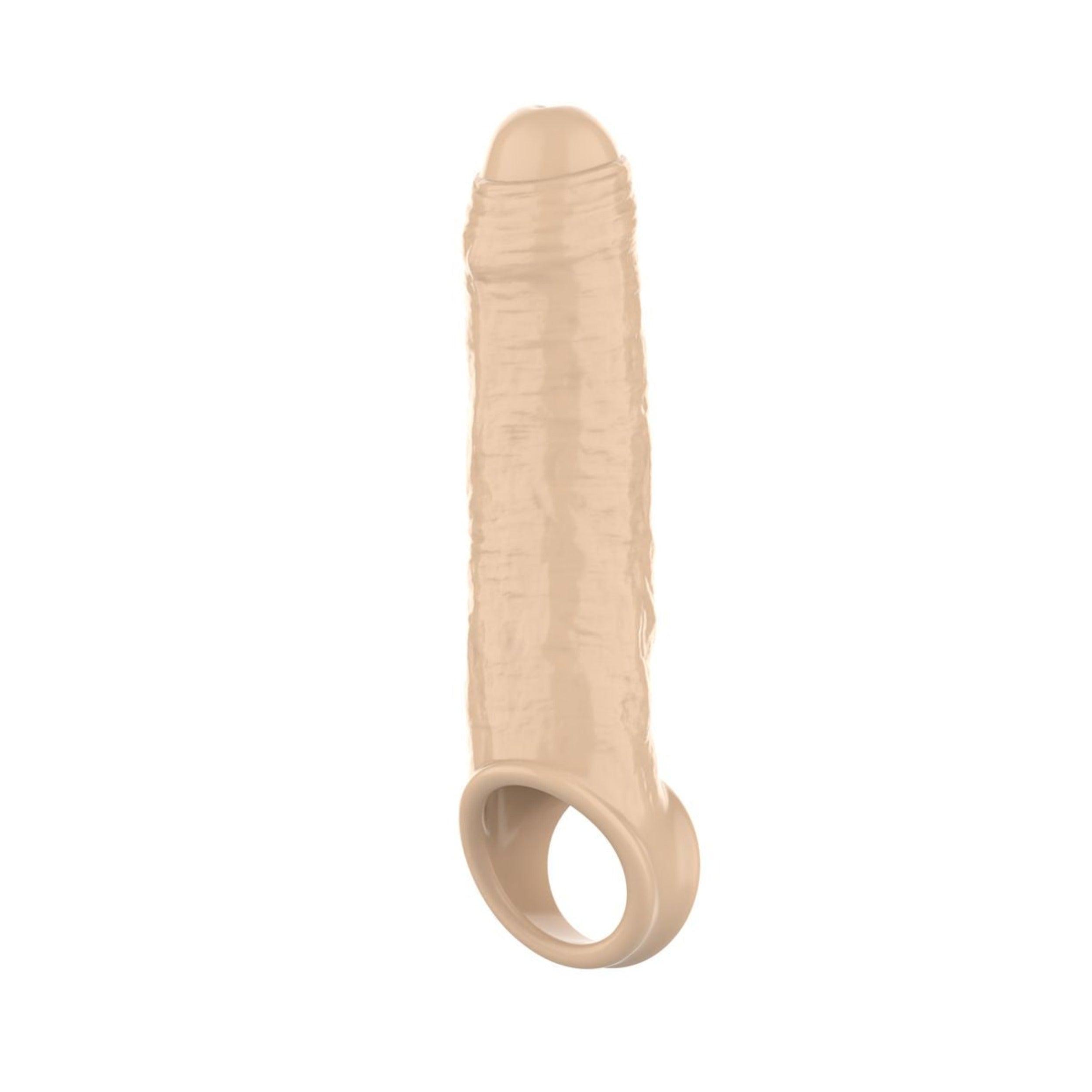 Realistic Uncircumcised Penis Extender - Available in Two Options! - Xoxomoving