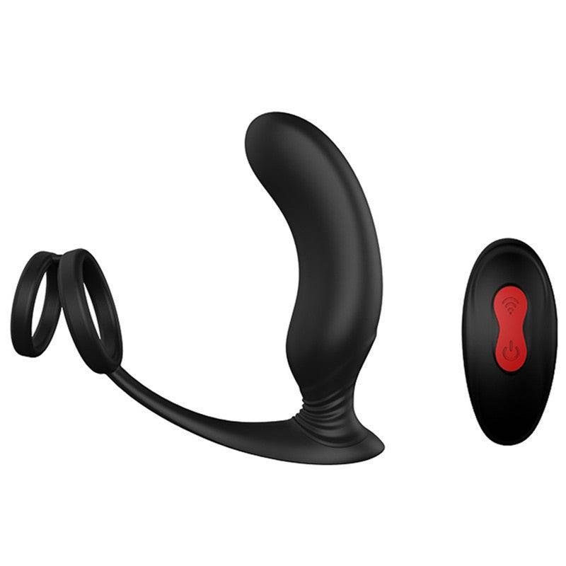 Rechargeable Prostate Vibrator & Cock Ring | 9 Vibration Modes - Xoxomoving