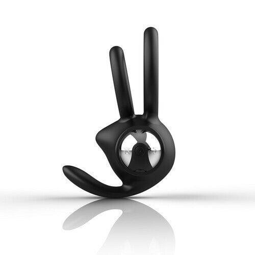 Rechargeable Vibrating Dual Cock Rings - Xoxomoving