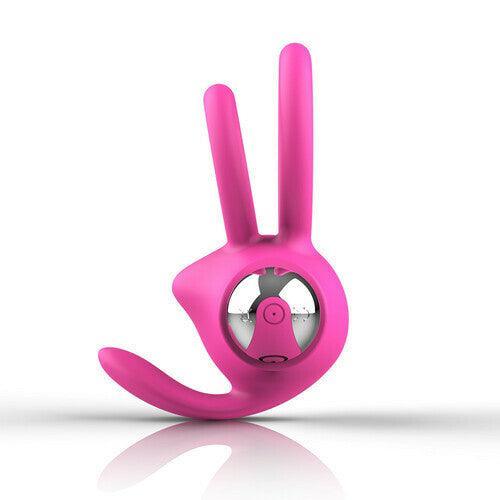 Rechargeable Vibrating Dual Cock Rings - Xoxomoving