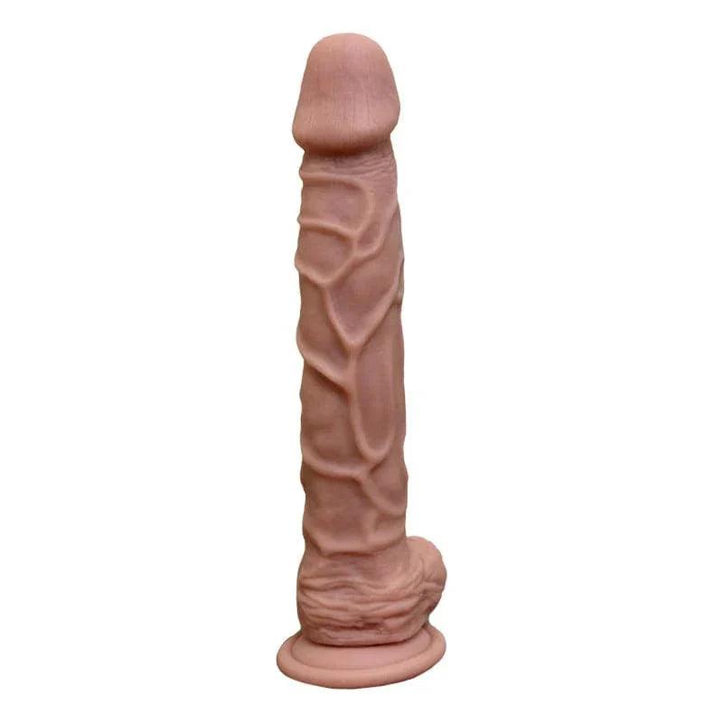 Redd 8 Inch Realistic Suction Cup Dildo - Lifelike Dong with Strong Suction - Xoxomoving