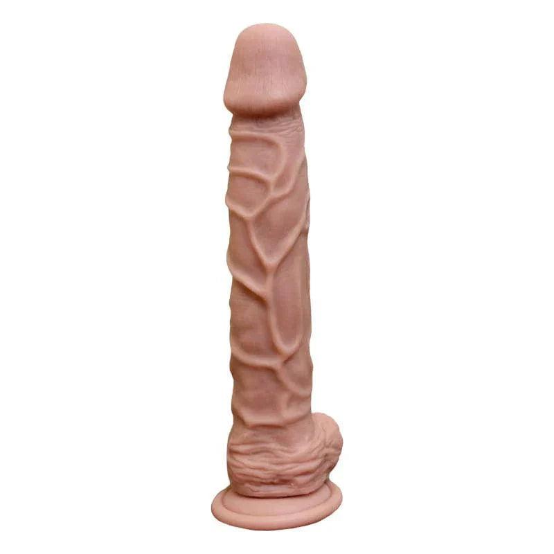 Redd 8 Inch Realistic Suction Cup Dildo - Lifelike Dong with Strong Suction - Xoxomoving