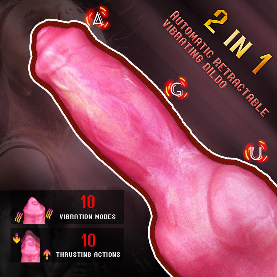 Thrusting Remote Control Kont Dog Dildo mysite