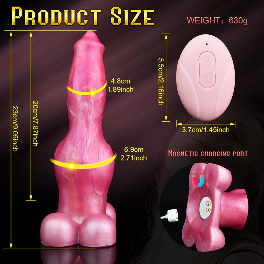 Thrusting Remote Control Kont Dog Dildo mysite