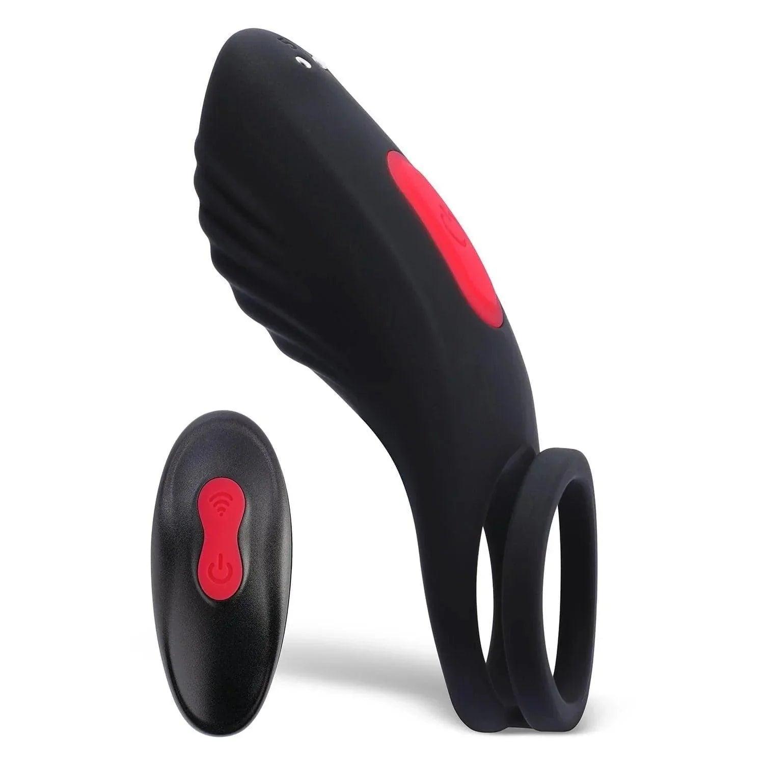 Remote Controlled Vibrating Dual Ring - Xoxomoving