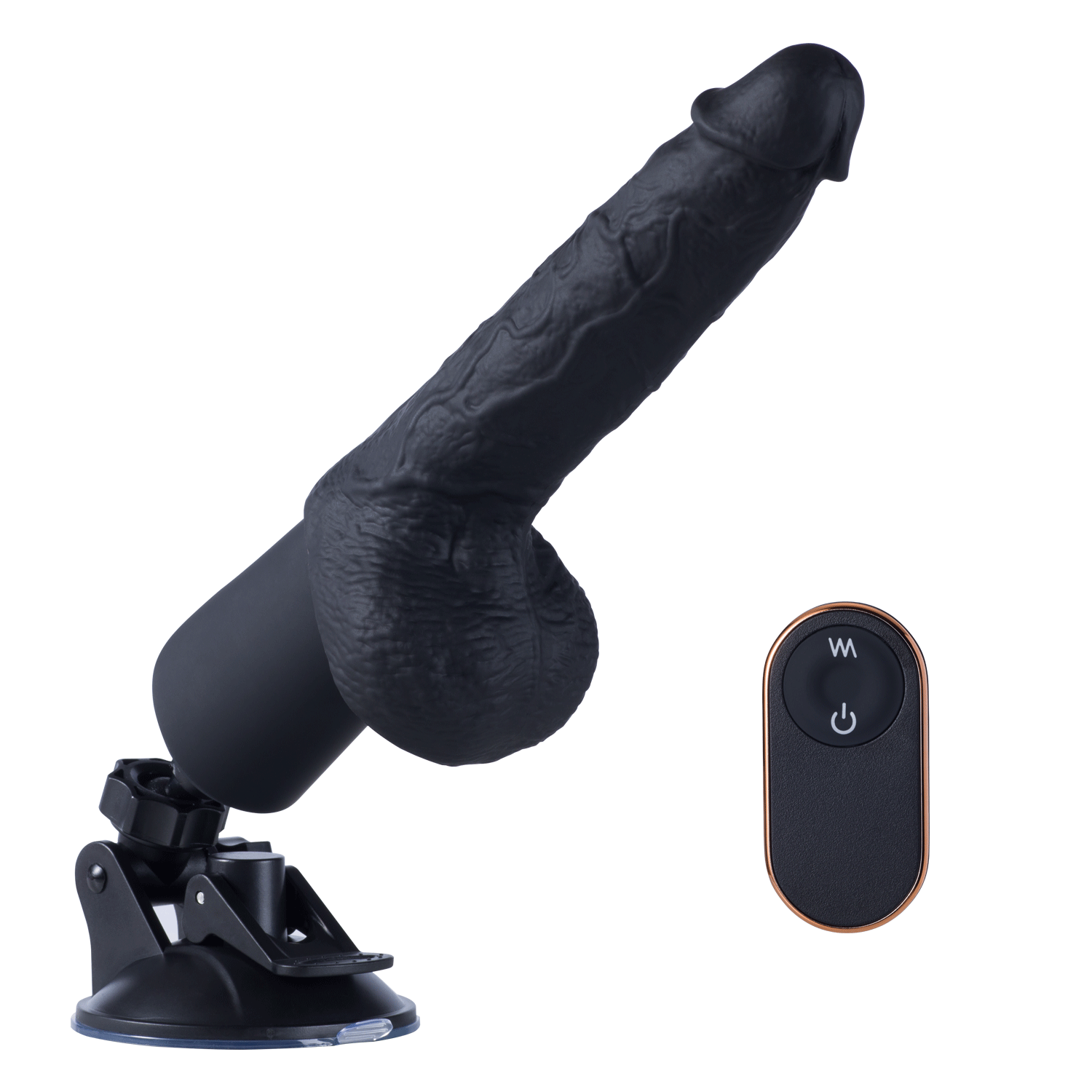 Remote Suction Cup Thrusting Dildo Machine - Xoxomoving