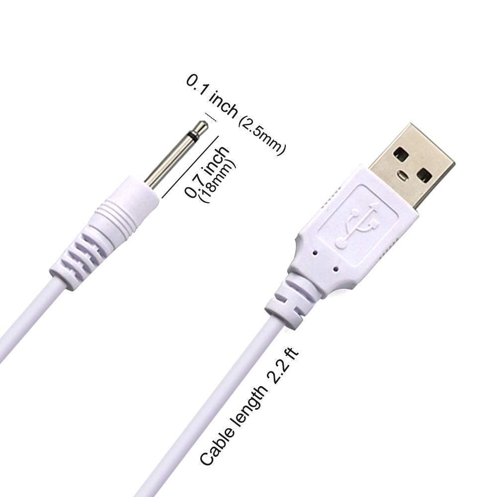 Replacement Charging Cable - Pin Style 2.5mm Connector - Xoxomoving