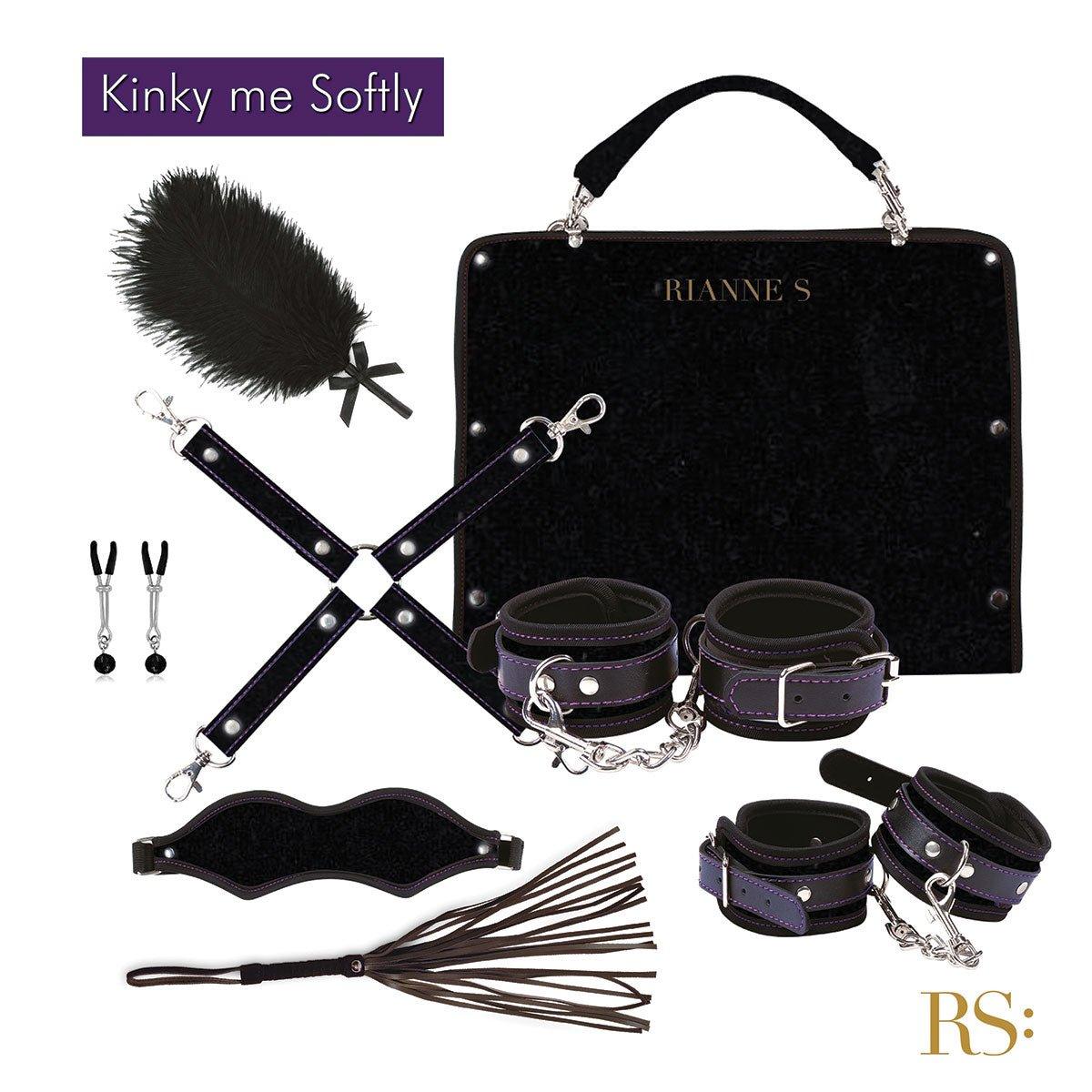 Rianne S Kinky Me Softly Bondage Kit - Purple - Xoxomoving