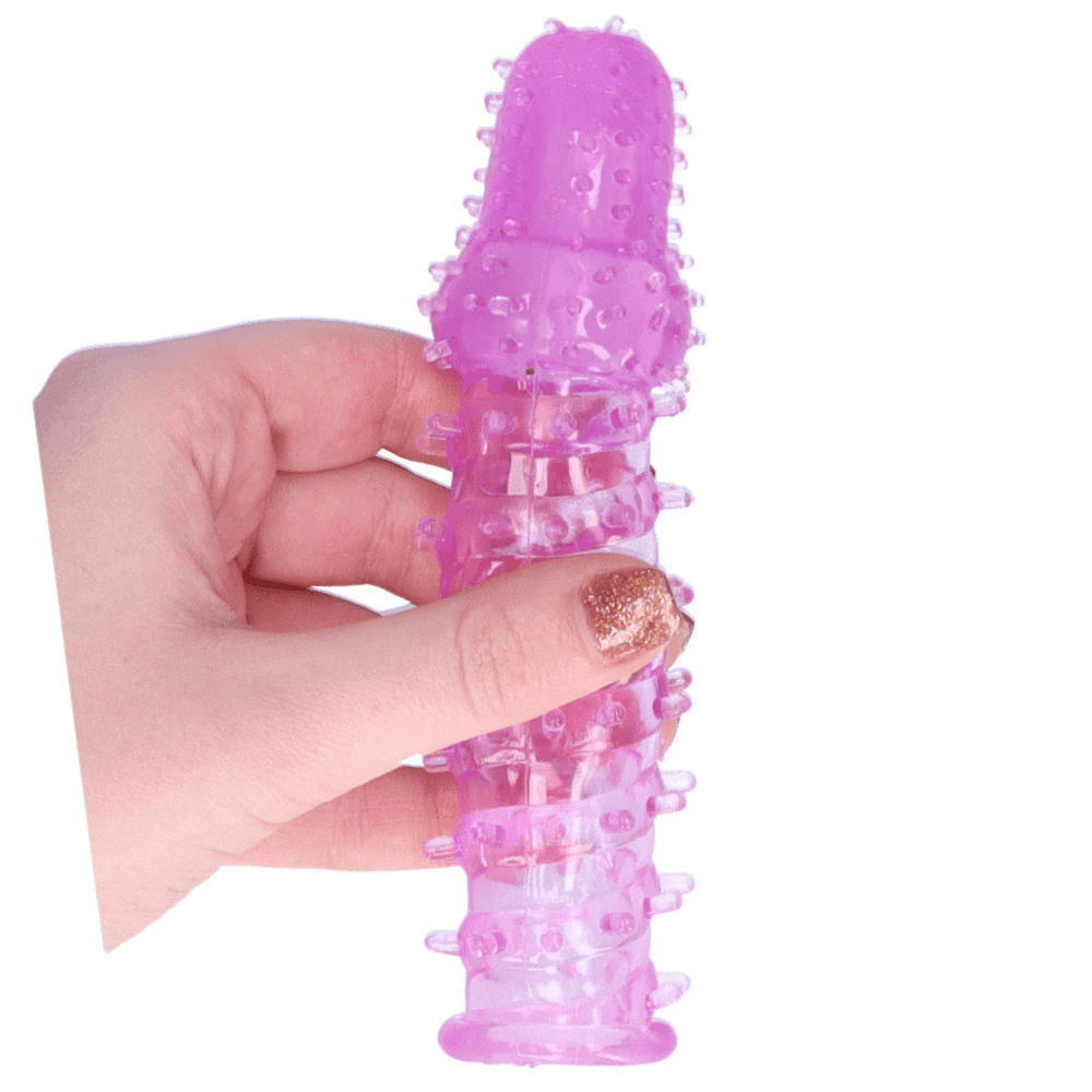 Ribbed Penis Extension With Pleasure Nubs - Xoxomoving