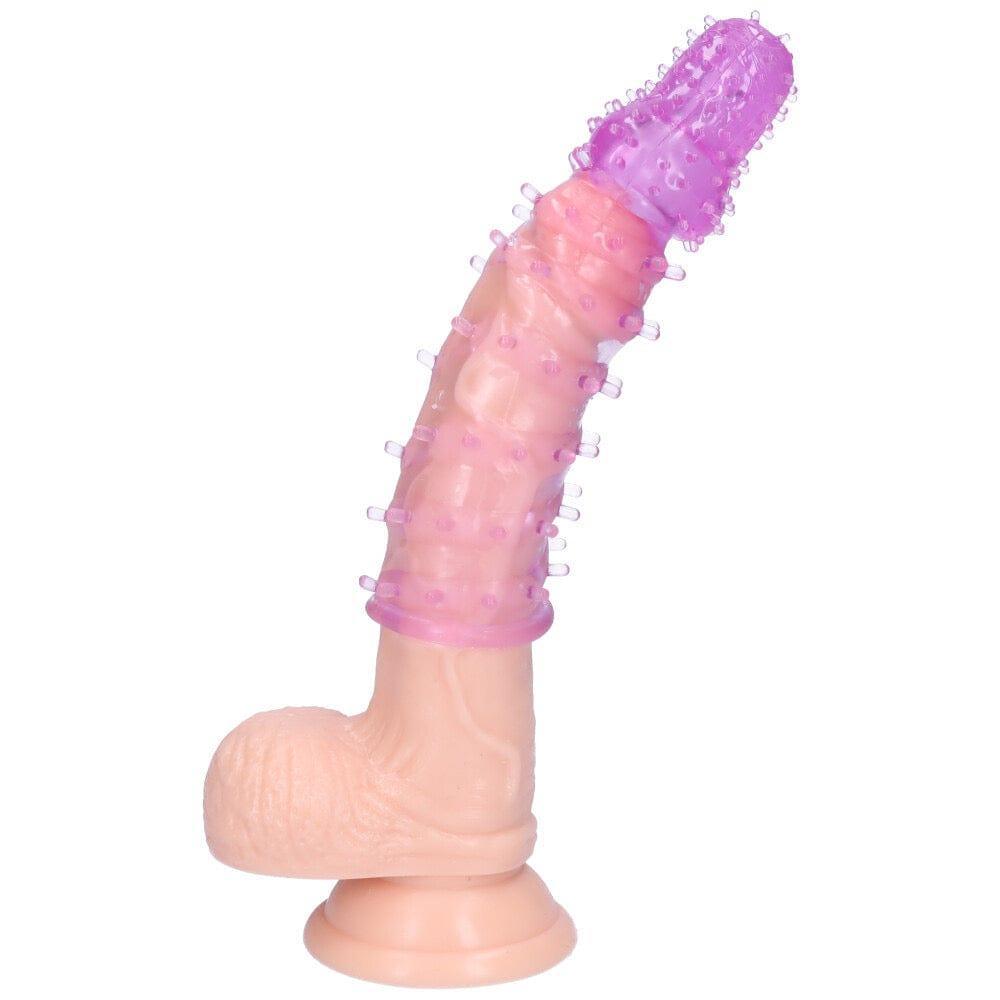 Ribbed Penis Extension With Pleasure Nubs - Xoxomoving