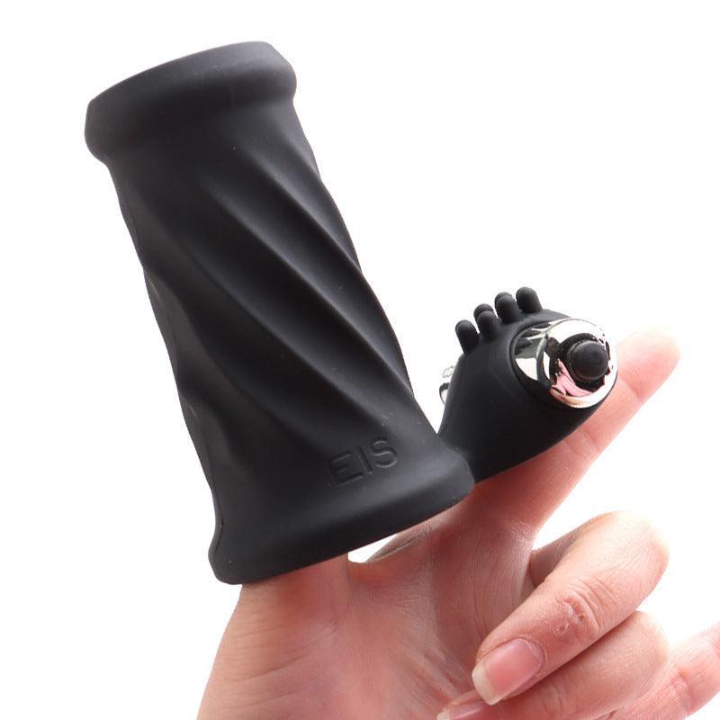 Rippled Vibrating Silicone Cock Cage - Xoxomoving