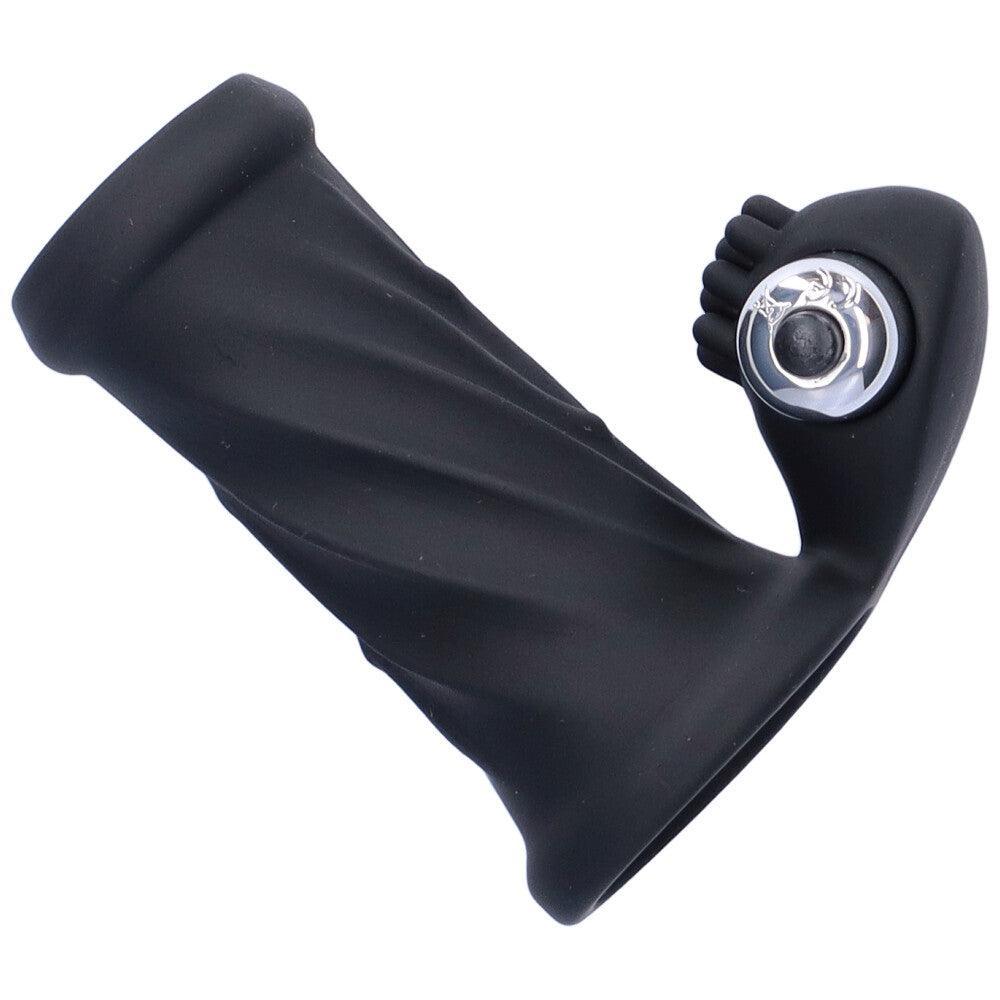 Rippled Vibrating Silicone Cock Cage - Xoxomoving