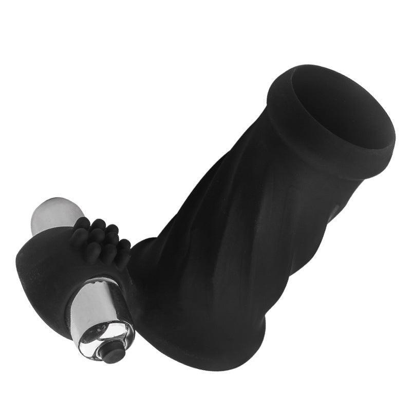 Rippled Vibrating Silicone Cock Cage - Xoxomoving