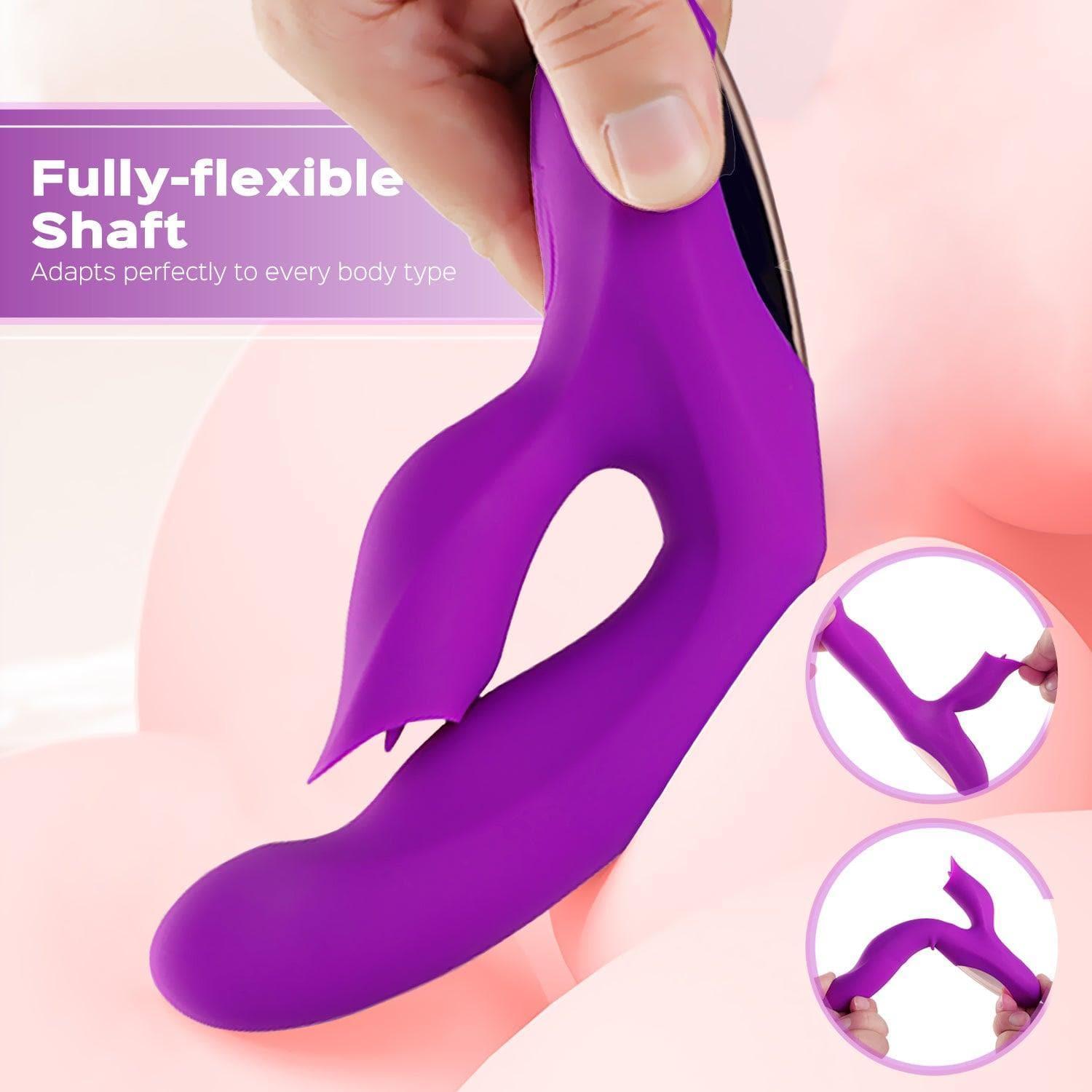 Risque - G Spot Vibrator with Clit Licker - Xoxomoving