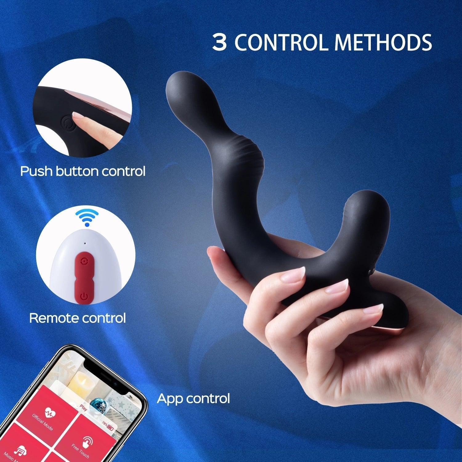 Rocky Vibrating Perineum Scrotum Stimulator - Xoxomoving