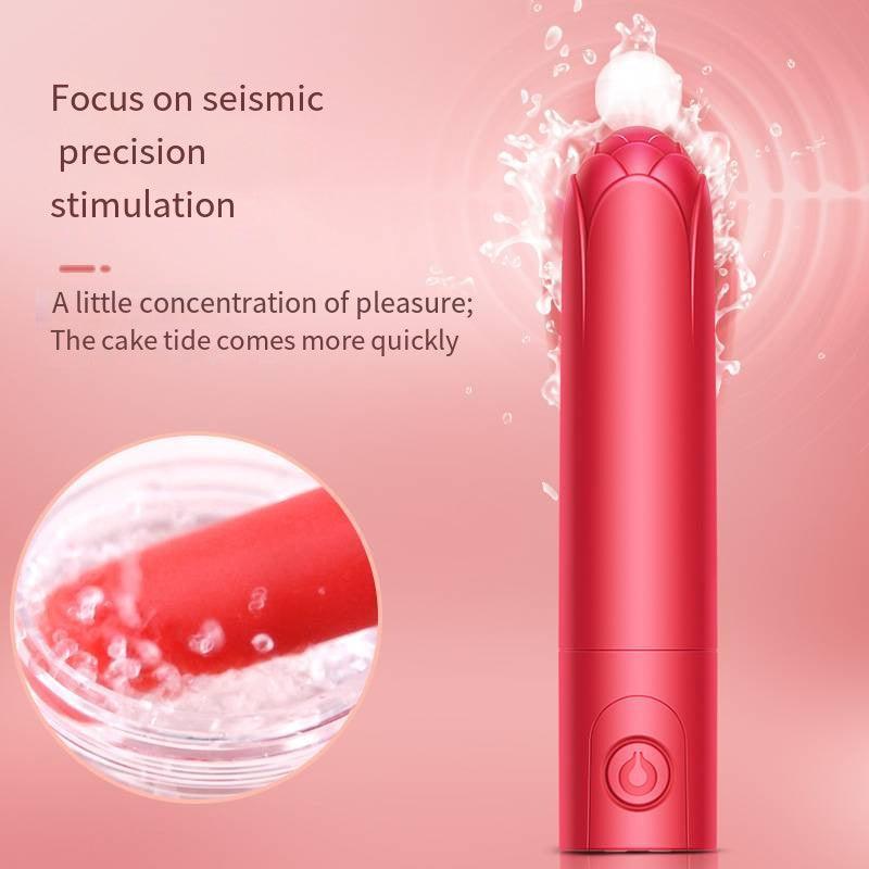 Rose Mini Lipstick Shaking Eggs - High-Speed Pleasure - Xoxomoving