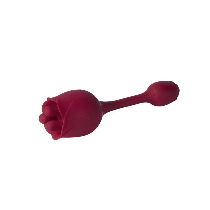 Roseann Double-Ended Rose Toy Vibrator - Versatile Pleasure - Xoxomoving