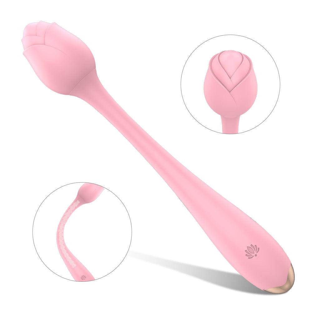 Rosette - Clitoral and G-spot Vibrator - Xoxomoving