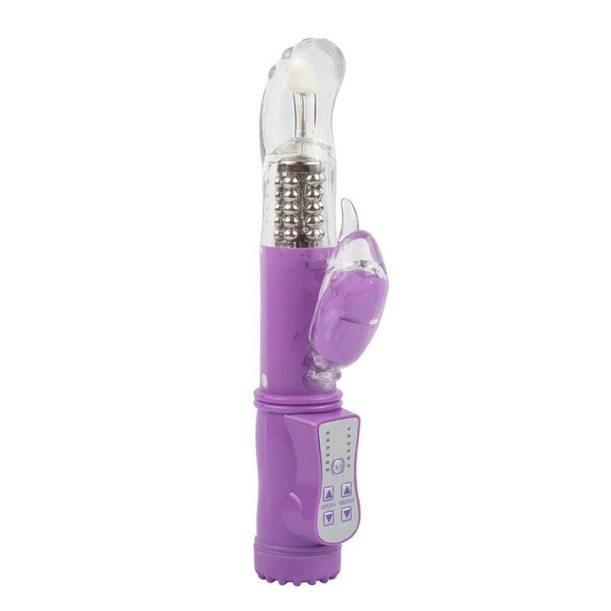 Rotating G-Spot Stroking Rabbit Vibrator - Xoxomoving