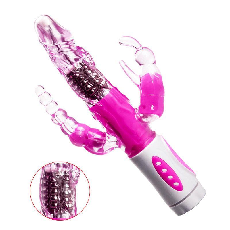 Rotating Triple Orgasm Stimulator - Xoxomoving