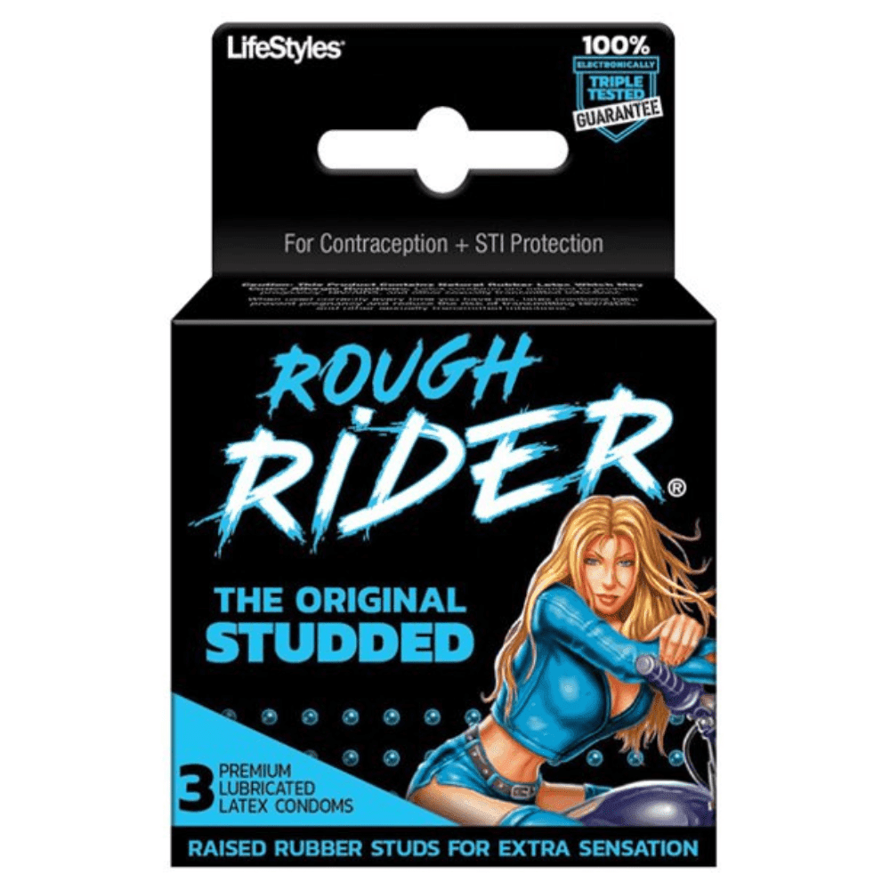 Rough Rider Original Studded Condoms - Xoxomoving