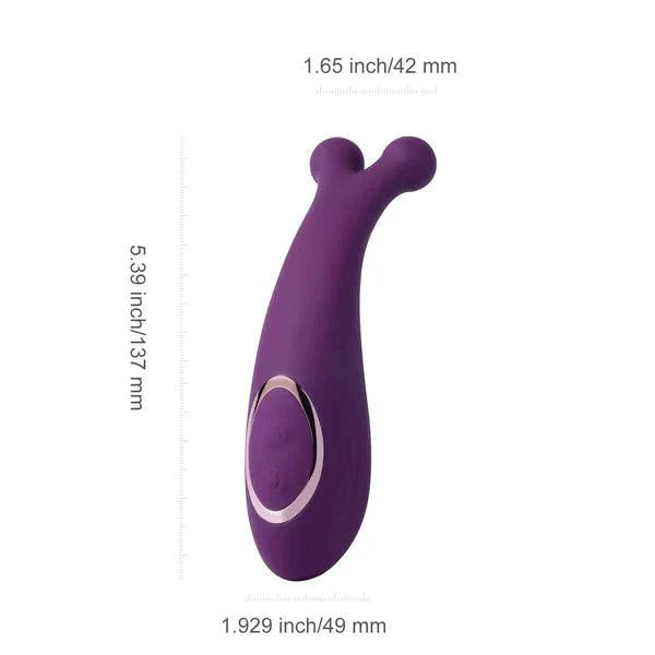 Ruby - Double Balls Clitoral Vibrator - Xoxomoving