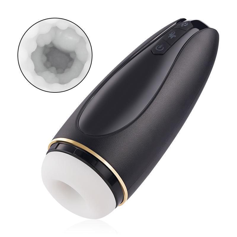 S-HAND GRIPPER 5 Sucking 9 Vibrating Modes Blowmotion Masturbation Cup - Xoxomoving