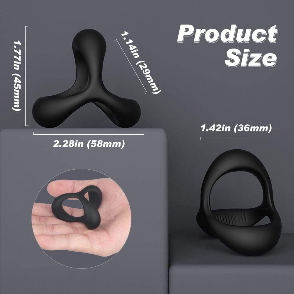 S-HANDE 1.14-Inch Silicone Penis Ring for Erection Enhancing - Xoxomoving